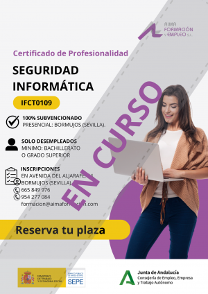 SEGURIDAD INFORMATICA (IFCT0109) - BORMUJOS (SEVILLA)
