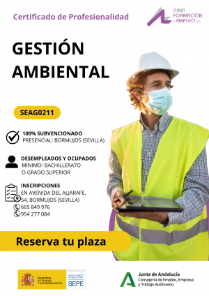 (SEAG0211) - GESTIÓN AMBIENTAL -FPE 2025 (SEVILLA)